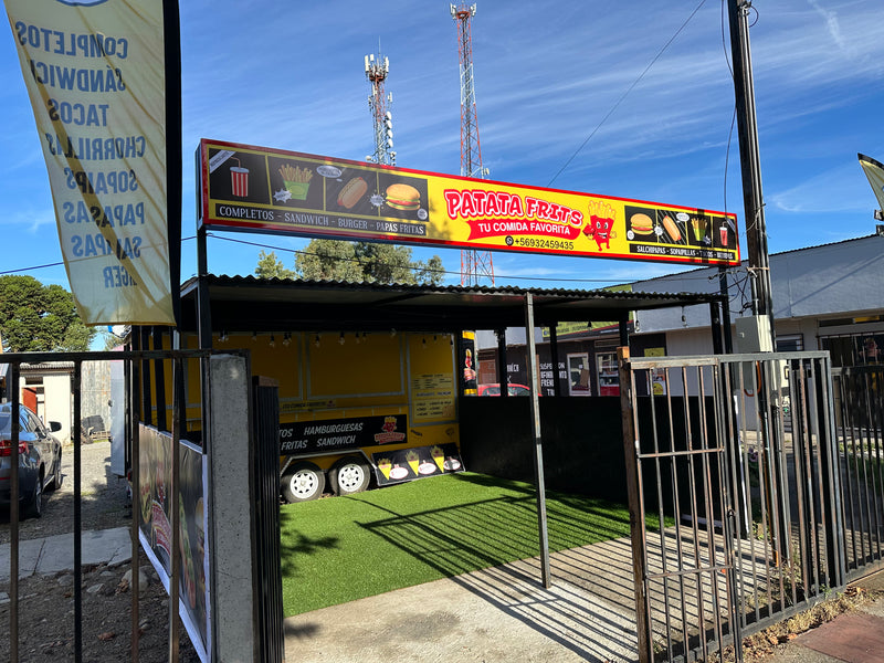 Caja de luz instalada en local comercial Concepción - IMPREGNA Publicidad